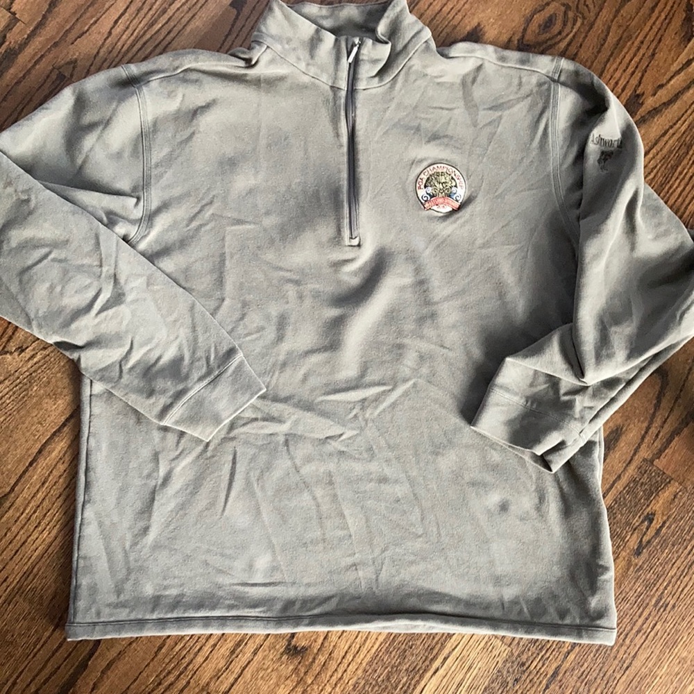 Ashworth 1/4 zip PGA championship pullover-large